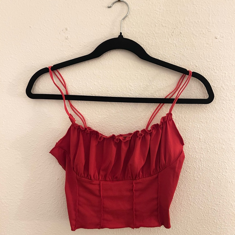 Princess Polly Red Camisole Top